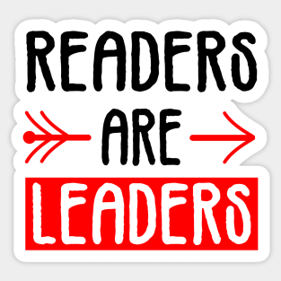 readers are leaders Sticker